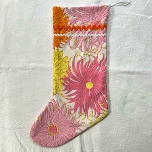 Hand Sewn Vintage Inspired Christmas Stocking